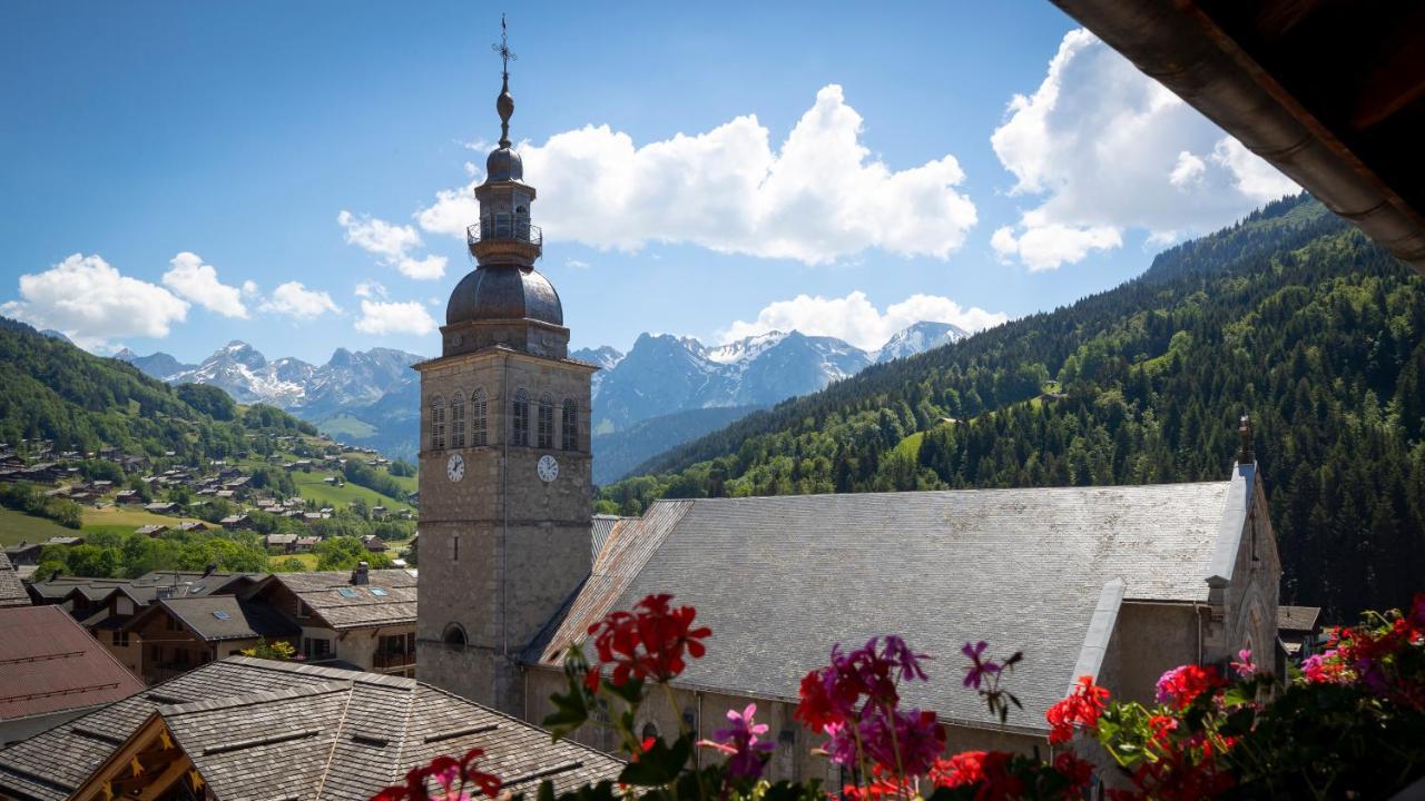 Logis La Croix-Saint-Maurice Hotel Le Grand-Bornand Eksteriør billede