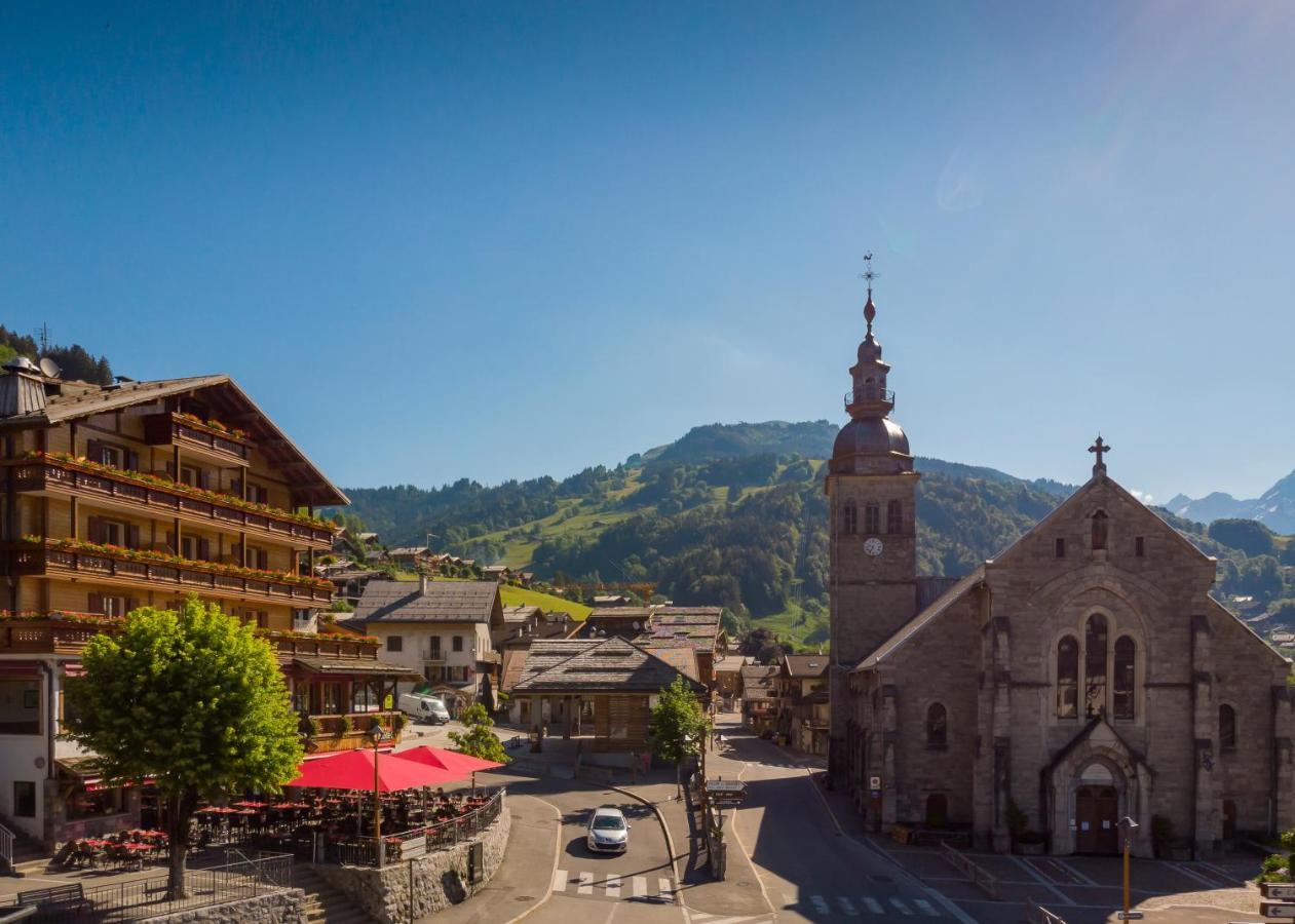 Logis La Croix-Saint-Maurice Hotel Le Grand-Bornand Eksteriør billede